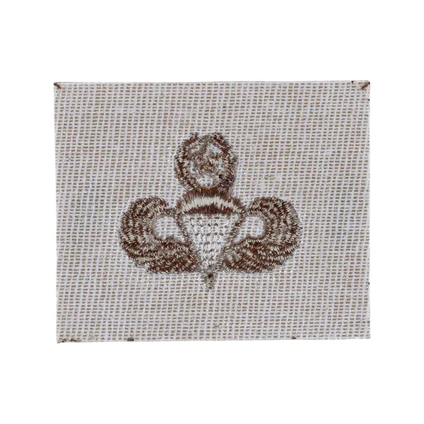 Unbekannt -  Abzeichen US Master Parachutist Textil desert