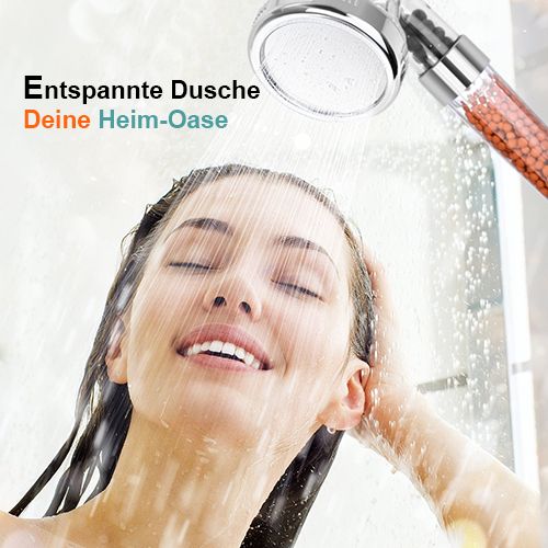 Wellness Shower Duschkopf + Nachfüllset