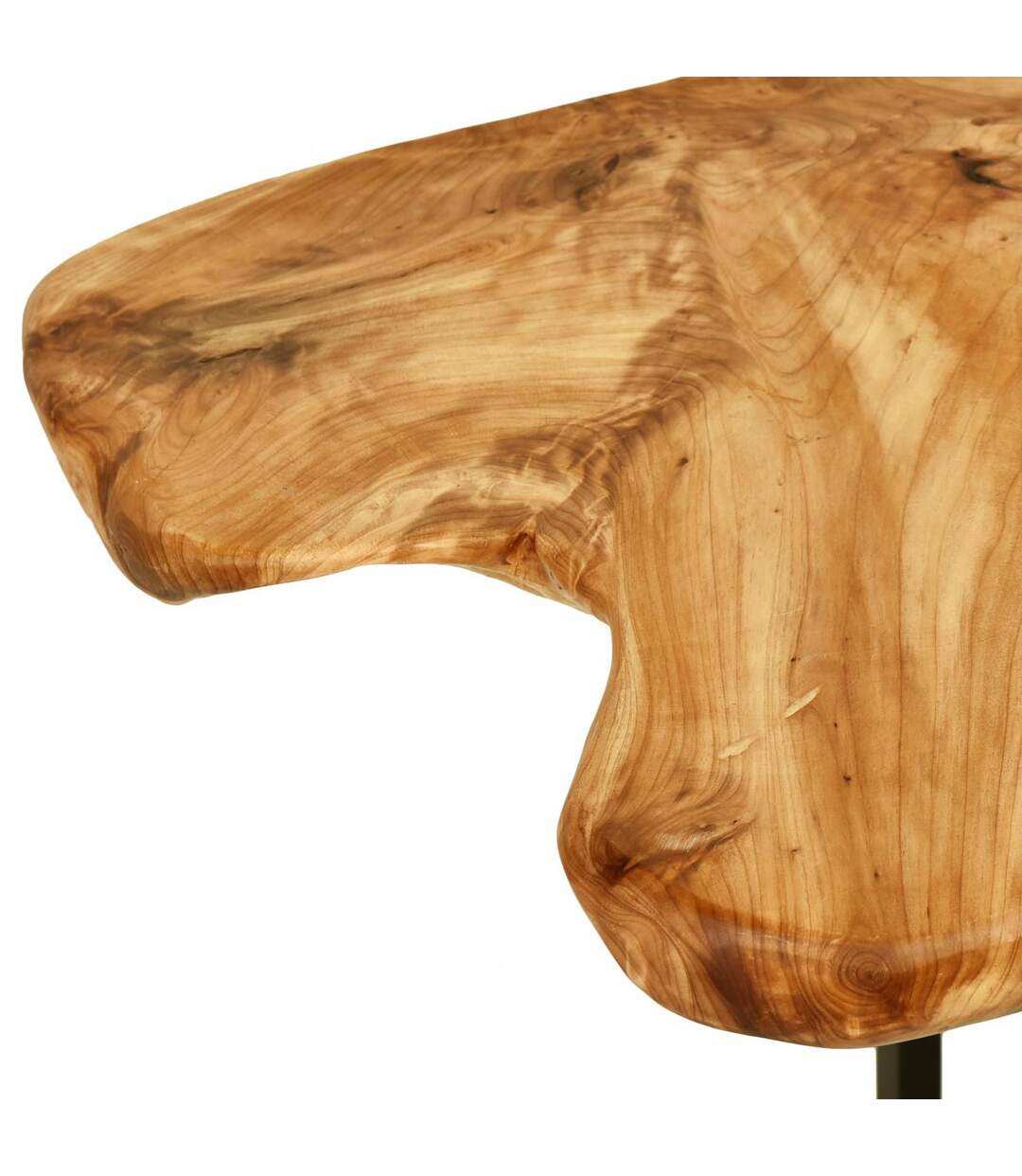 Table basse fait main EMO Beige 40x45 FSC en bois