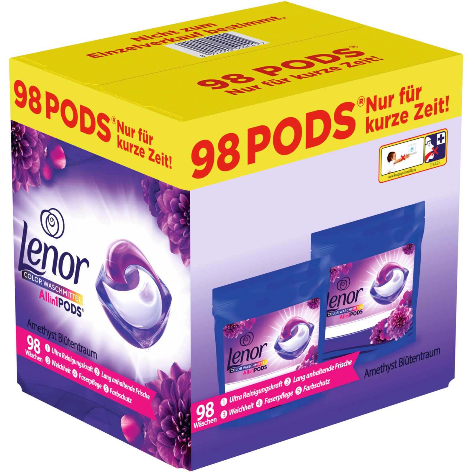 Lenor Pods Blütenfrisch 2x49WG