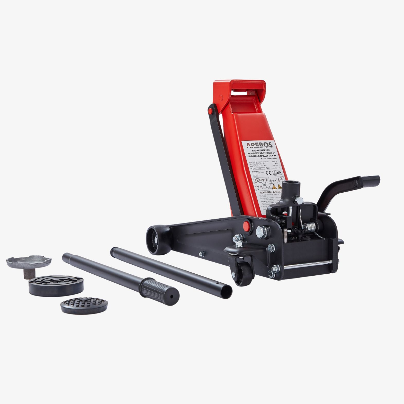 Rangierwagenheber 3T mit Fußpedal