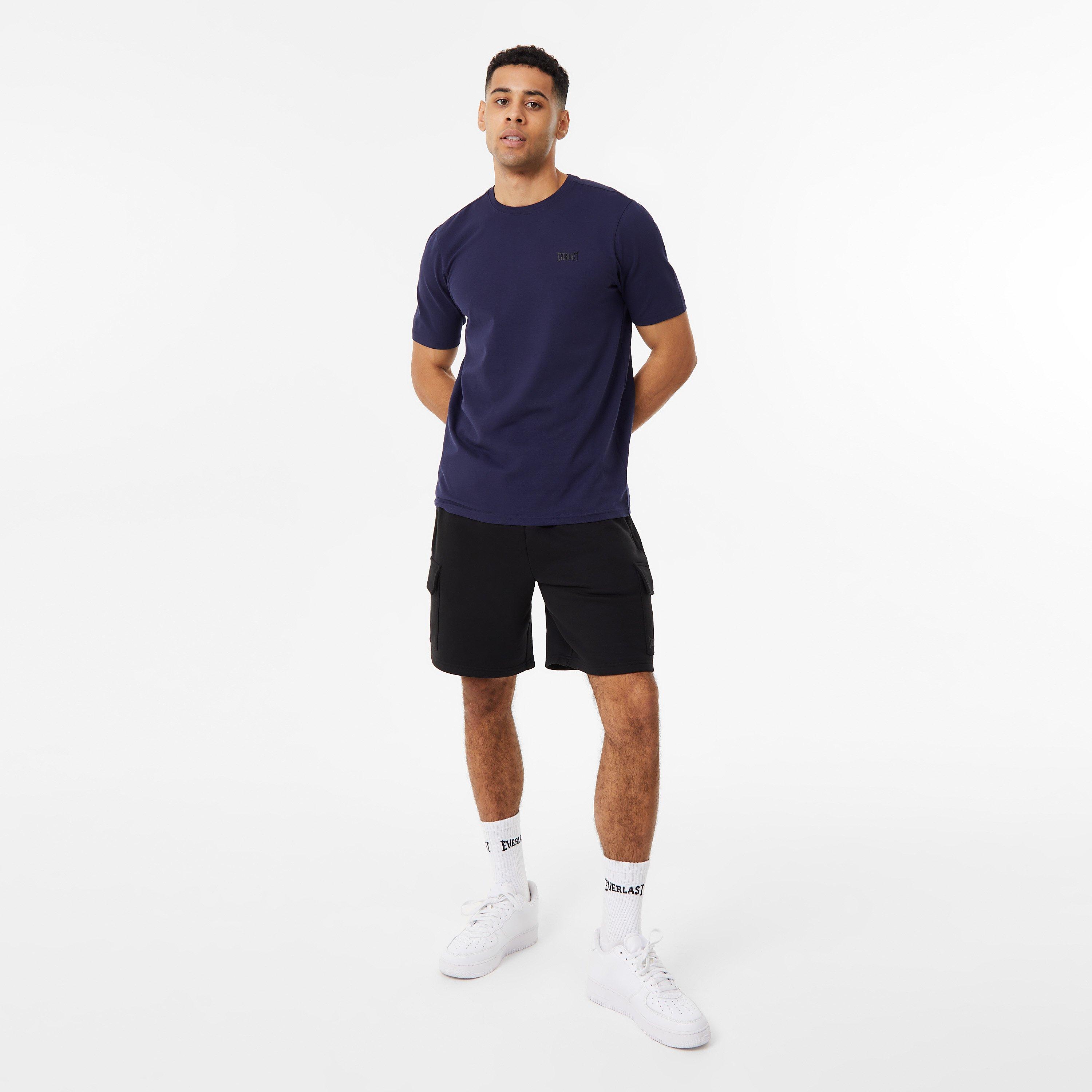 Everlast Essential Logo Jersey T Shirt Mens