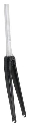 Fourche droite Route - Carbone/Aluminium - 1 pouce-1/8 to 1 pouce 1/2  - Roue 28 /700 - Etrier route