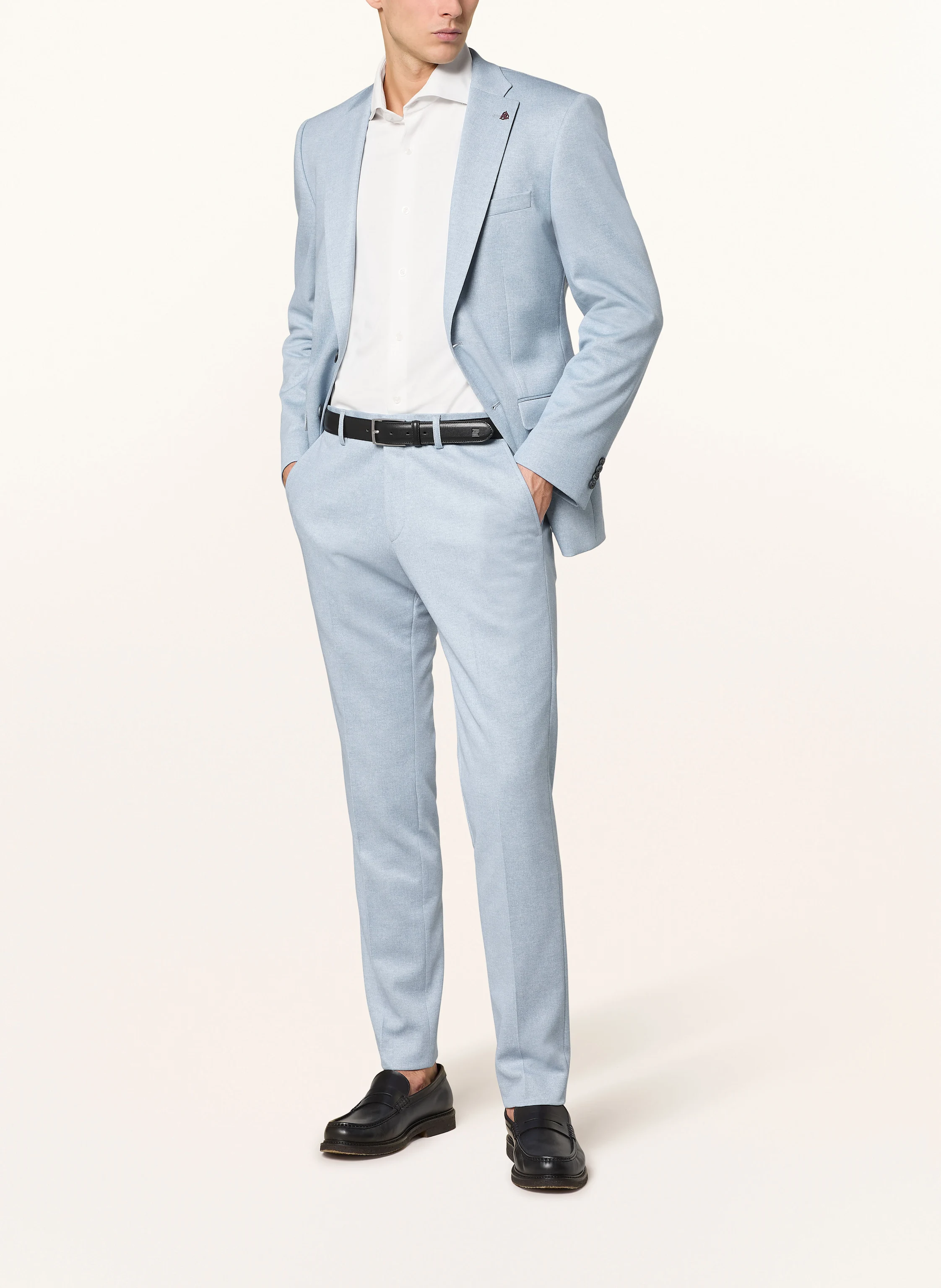 Roy Robson Anzughose Slim Fit aus Jersey
