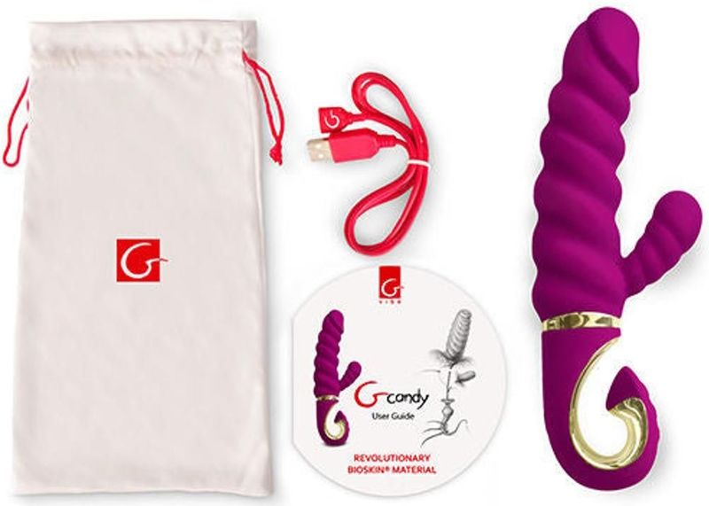 G-Vibe Gcandy Vibrator - Donker Roze