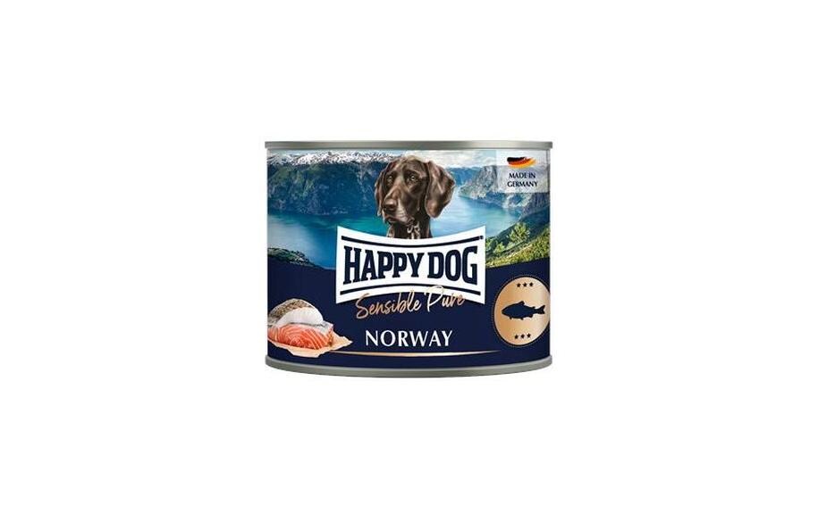 Nassfutter Sensible Pure Norway Seefisch, 200 gAlleinfuttermittel für ausgewachsene Hunde