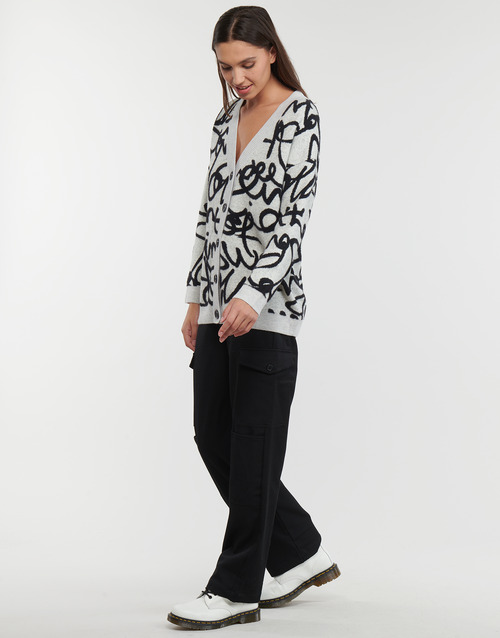 Desigual - LETTERING - Gris / Noir
