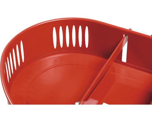 Veiligheidsopvangbak met dekseldemping, staal, 20 l