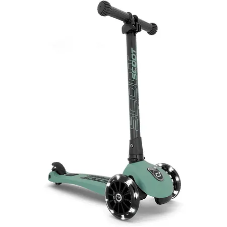 Scoot & Ride Highwaykick 3 LED, forest