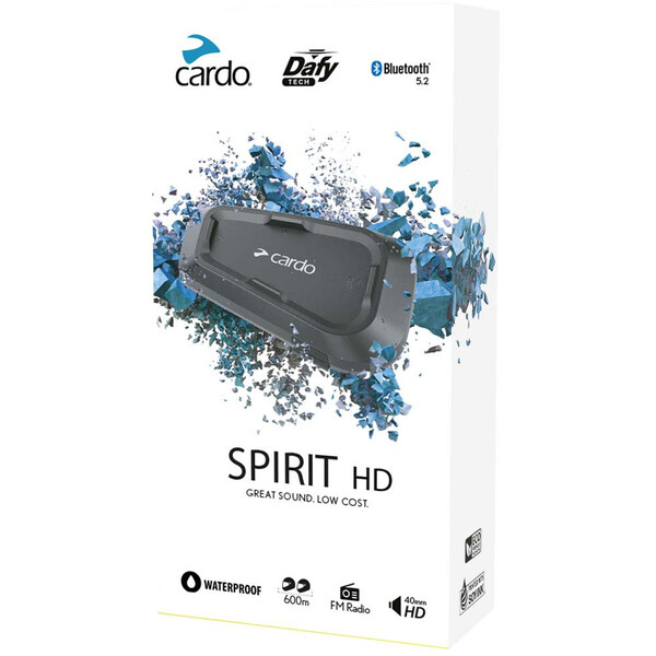 Cardo - Intercom Freecom Spirit HD Solo Dafy Noir