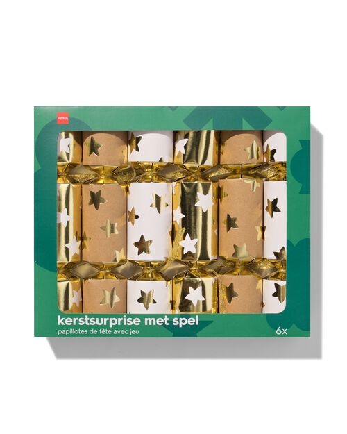 vœu de fête avec jeu d'étoiles - 6 pièces