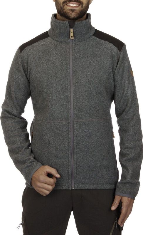 Fjällräven - Sten - Fleece - Licht Gemêleerd - 100% Polyester