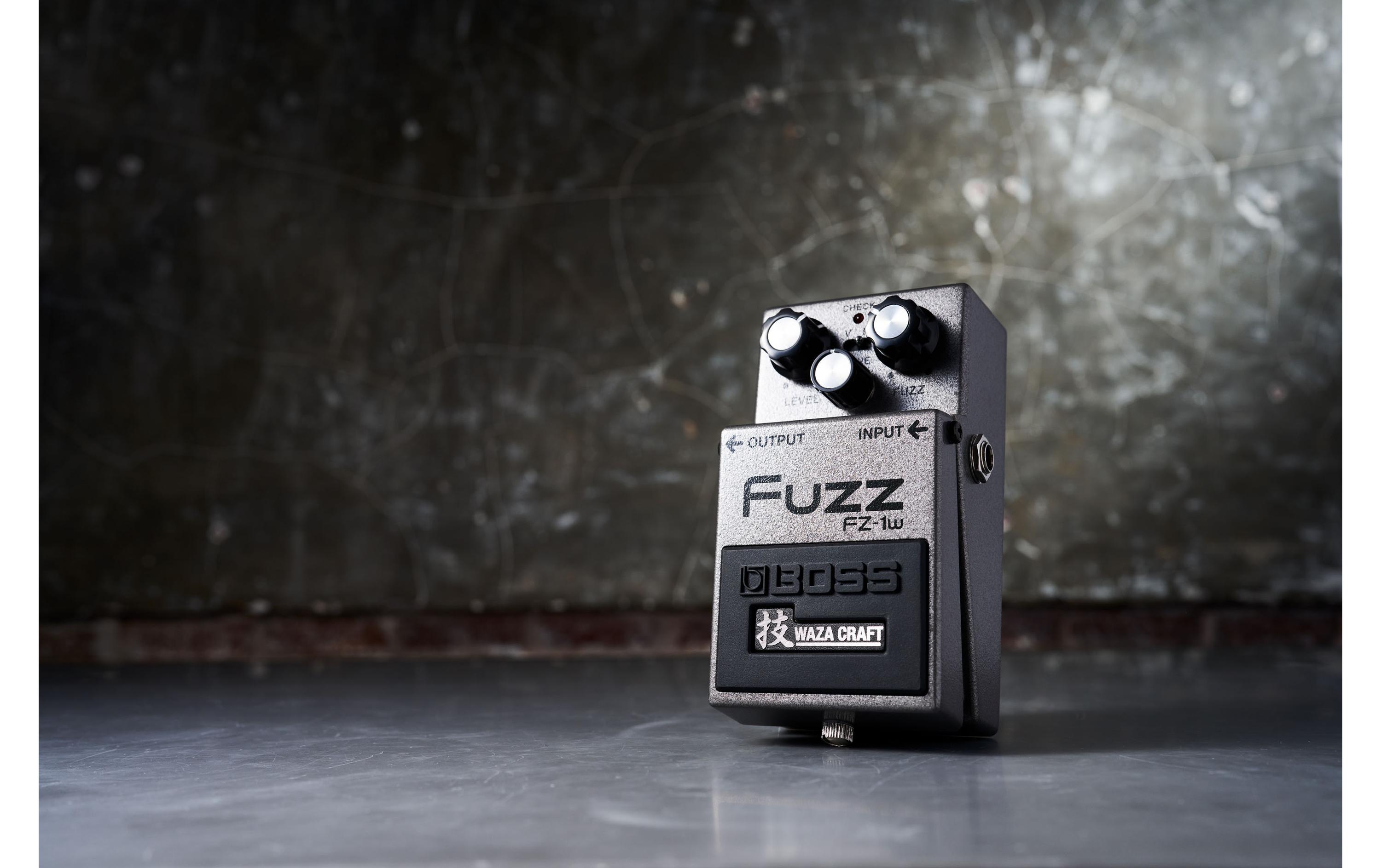 Pedal FZ-1W Fuzz<br>Vintage-Fuzz mit moderner Waza-Handwerkskunst von Boss