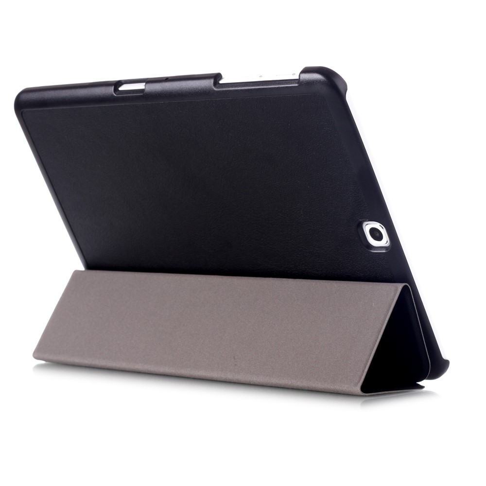 Samsung Galaxy Tab S2 9.7 Leder Tasche Smart Cover Hülle - Schwarz