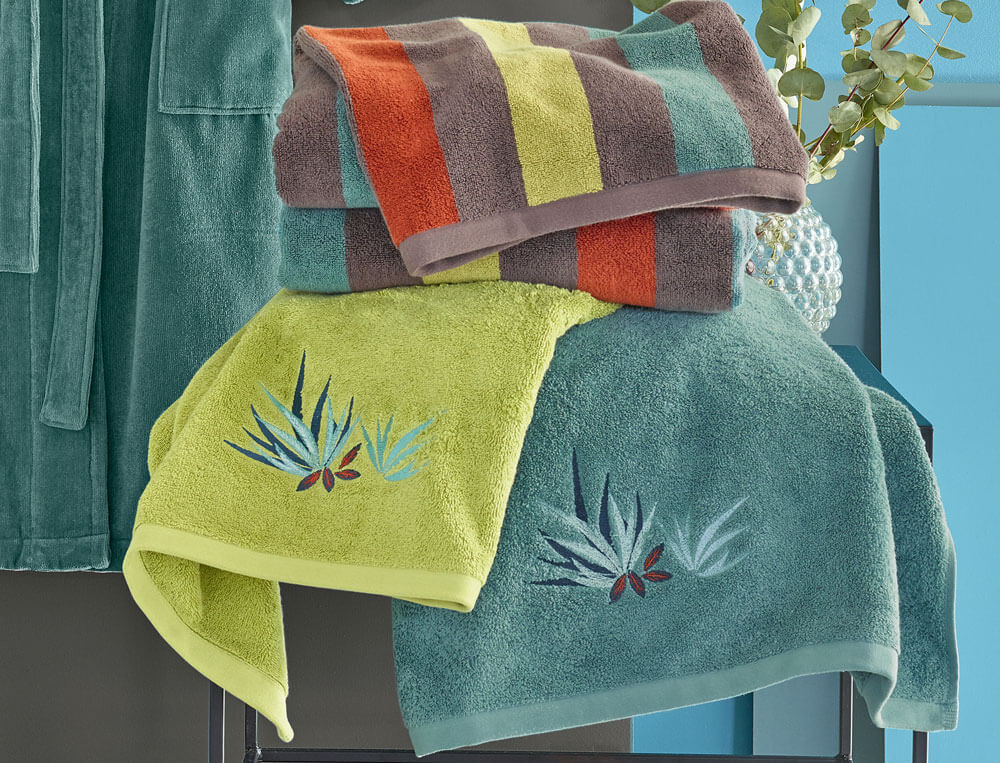 Drap de bain jacquard-Tonka