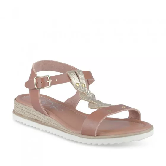 Sandales COGNAC MEGIS CASUAL