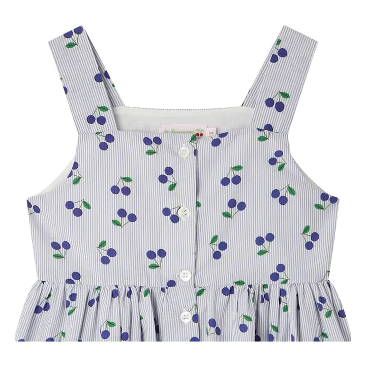 Bonpoint Robe Laly Rayée | Bleu