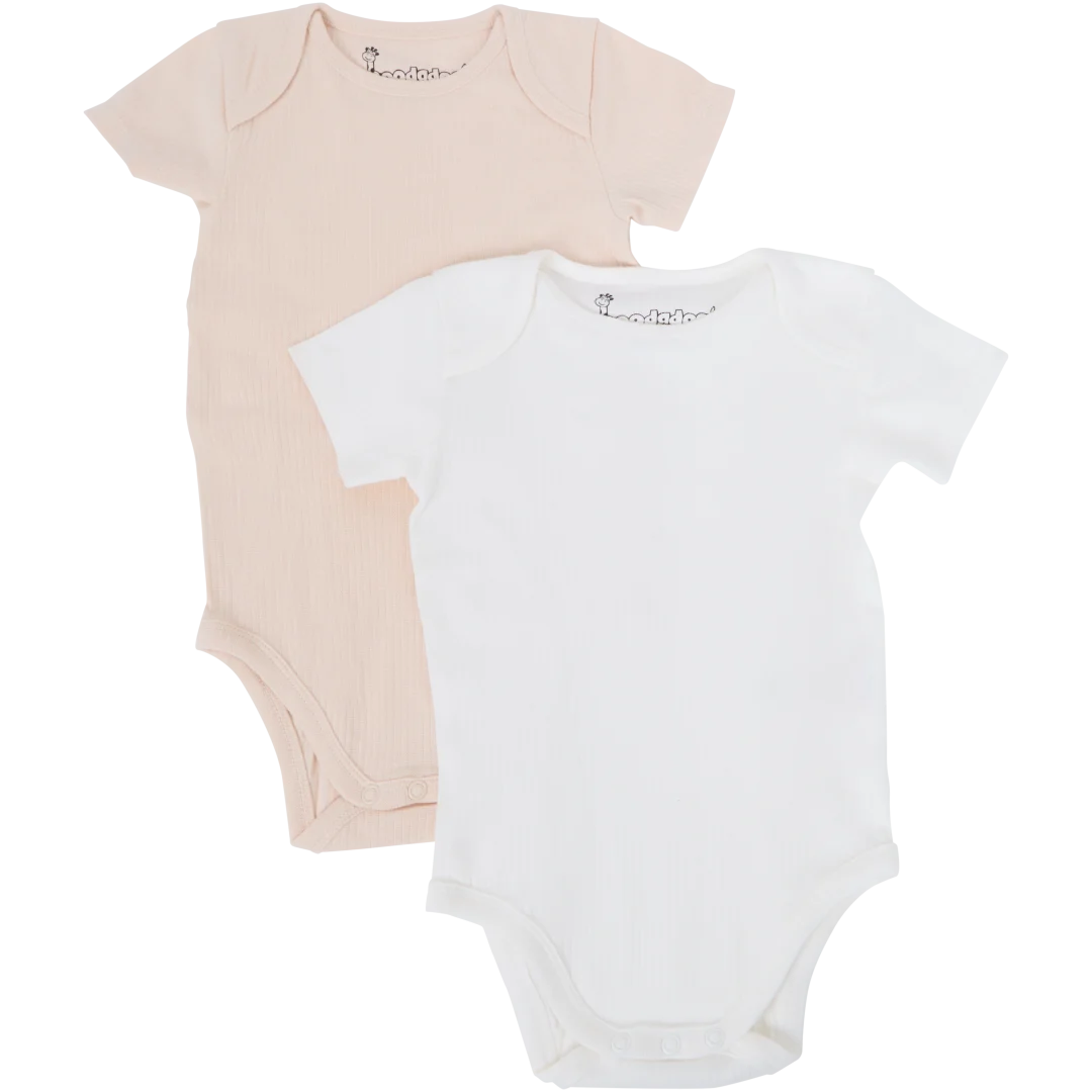 Hoodadoo rompers Extra Soft Maten 50 - 92 | 2 stuks | diverse kleuren