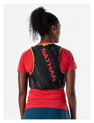 Gilet Hydratation Femme Nathan Pinnacle 4 Noir/Rouge