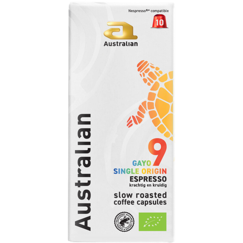 Australian Gayo espresso capsules