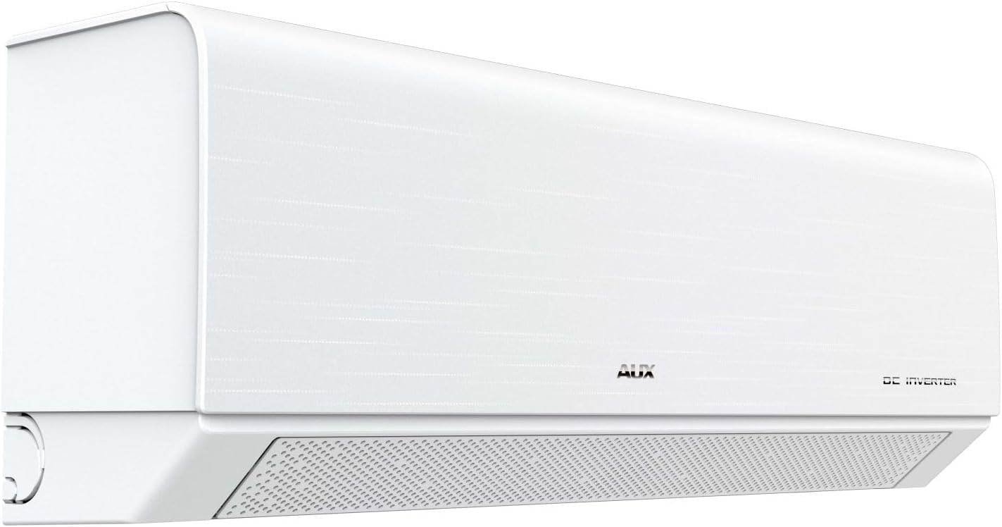 AUX A++ Klimaanlage Set Multi Split 18000 BTU (5,3 kW) - Außengerät + 2× Wandgerät 9000 BTU mit WLAN - R32 Kältemittel - Mattweiß - leise Klimaanlage für 2 Räume, Büro & Schlafzimmer