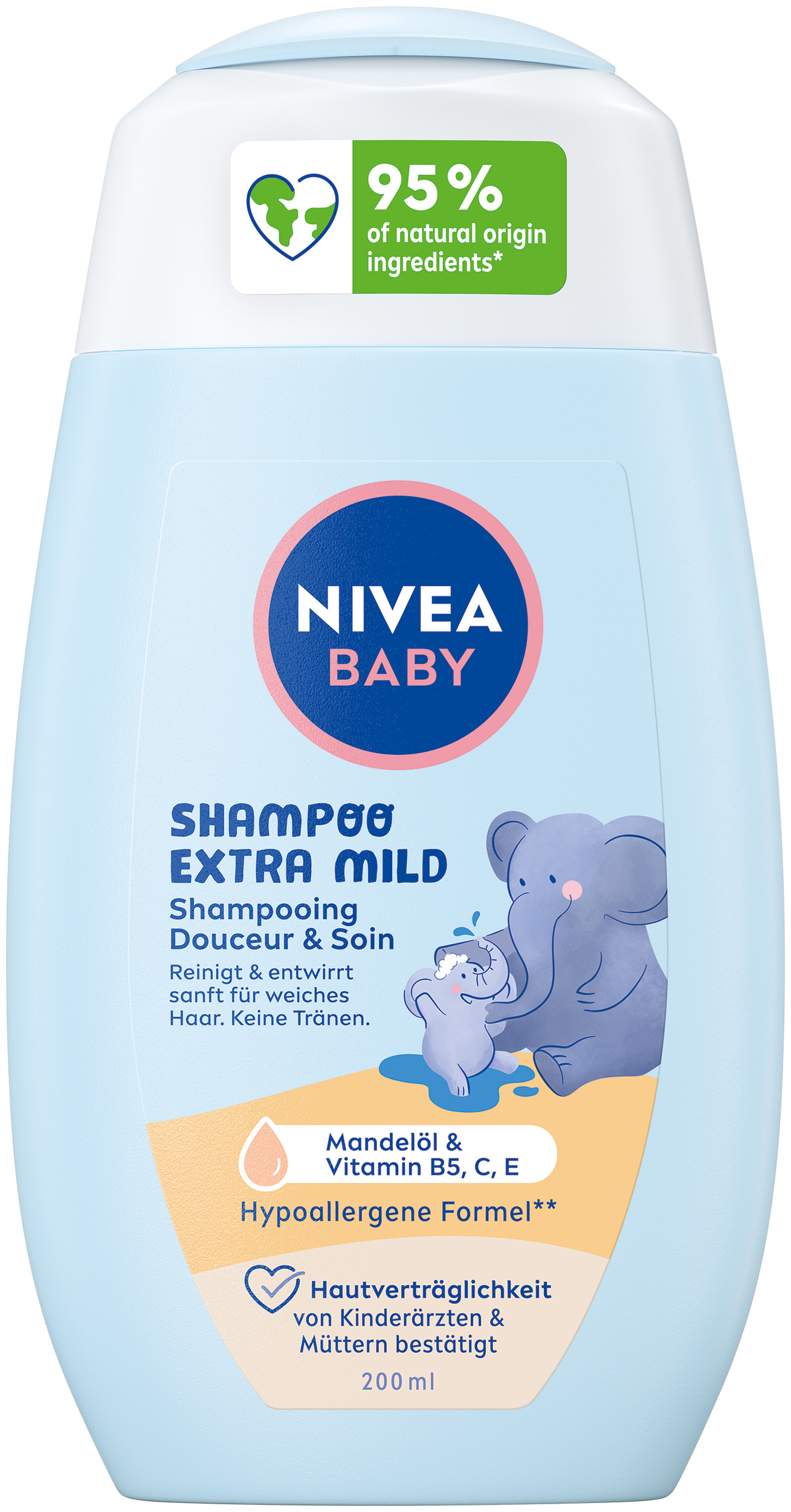 Nivea BABY Shampoo extra mild Fl 200 ml