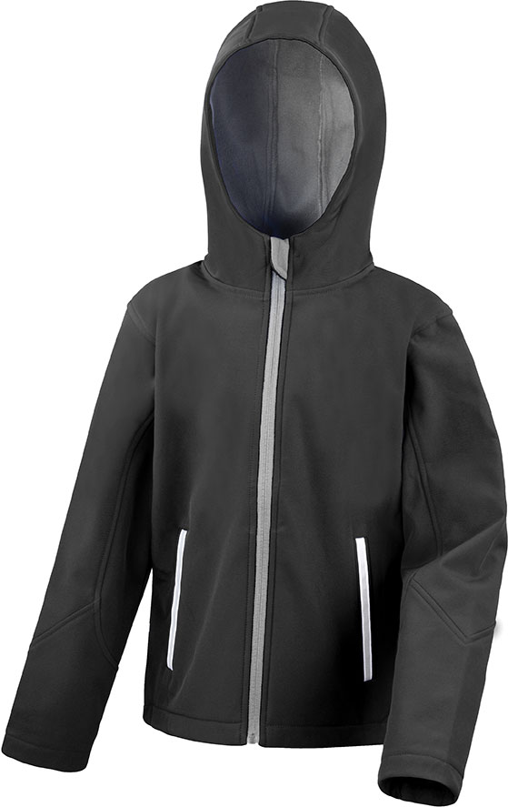 Result R224J - SOFTSHELL CAPUCHE ENFANT