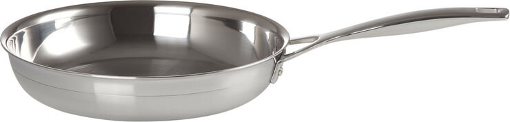 Le Creuset R 3Ply Stegepande U/belæg. 24 Silver