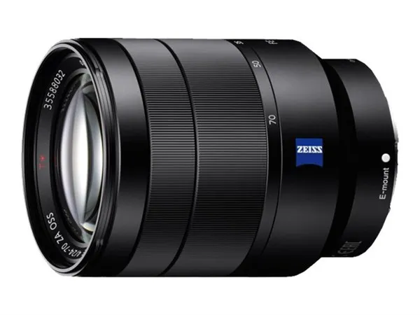 Sony SEL2470Z - Zoomobjektiv - 24 mm - 70 mm - f/4.0 Vario-Tessar T* FE ZA OSS - Sony E-mount - for Cinema Line; a VLOGCAM; a1; a1 II; a6700; a7 IV; a7C; a7C II; a7CR; a7R V; a7s III; a9 III