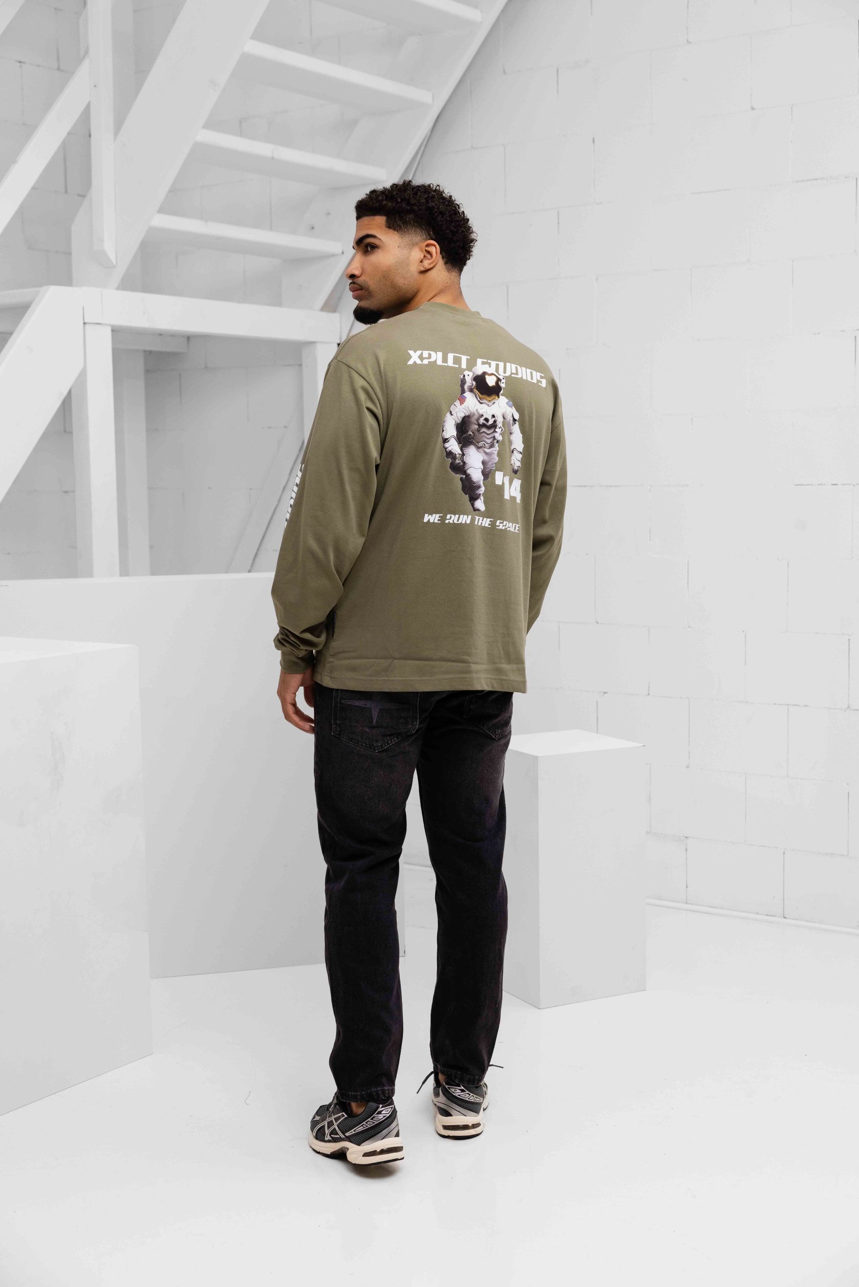 XPLCT Vortex Longsleeve Heren Groen