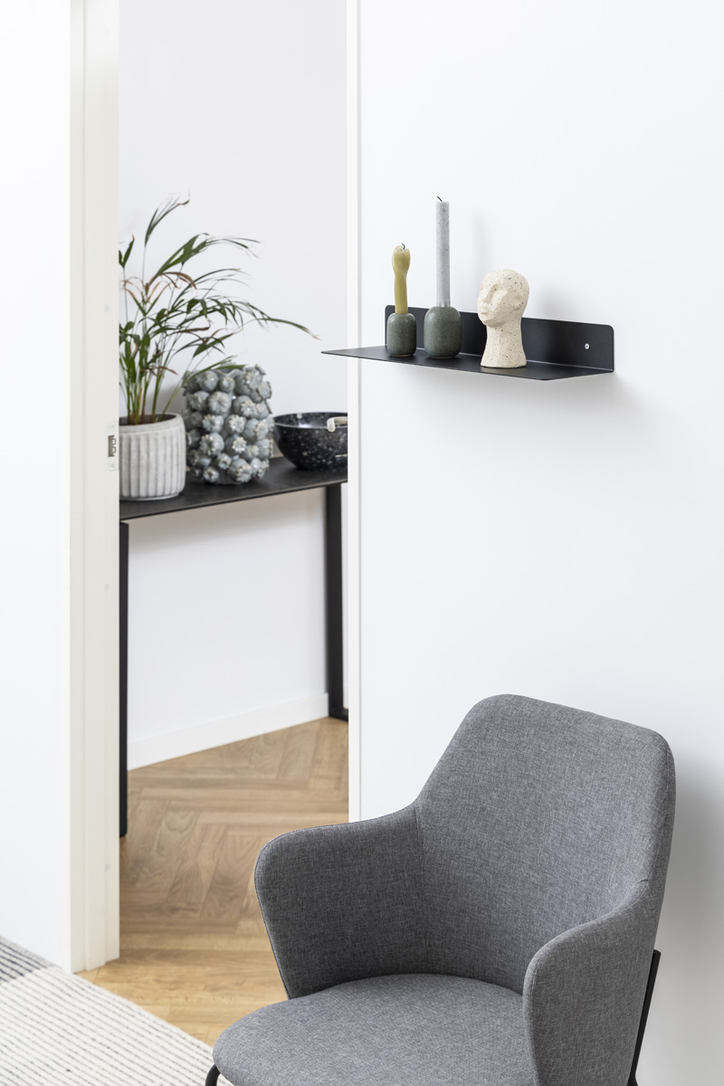 Wandplank Yara metaal - wit Wit