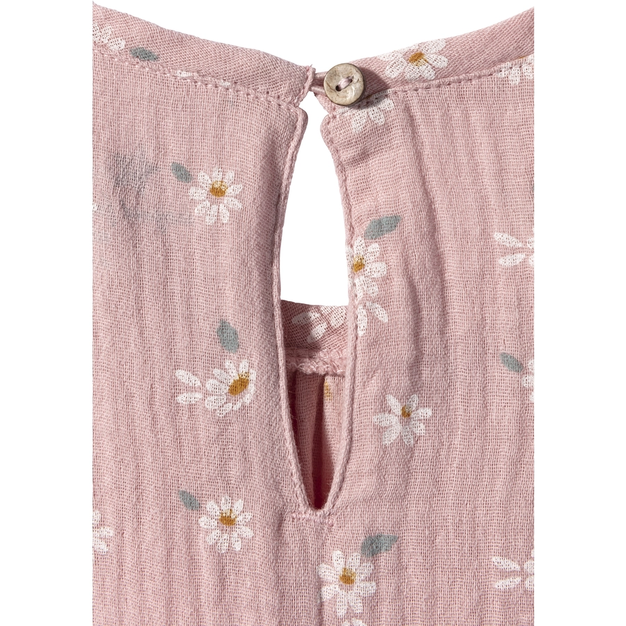 Sterntaler Babykleid Blümchen samtrosa