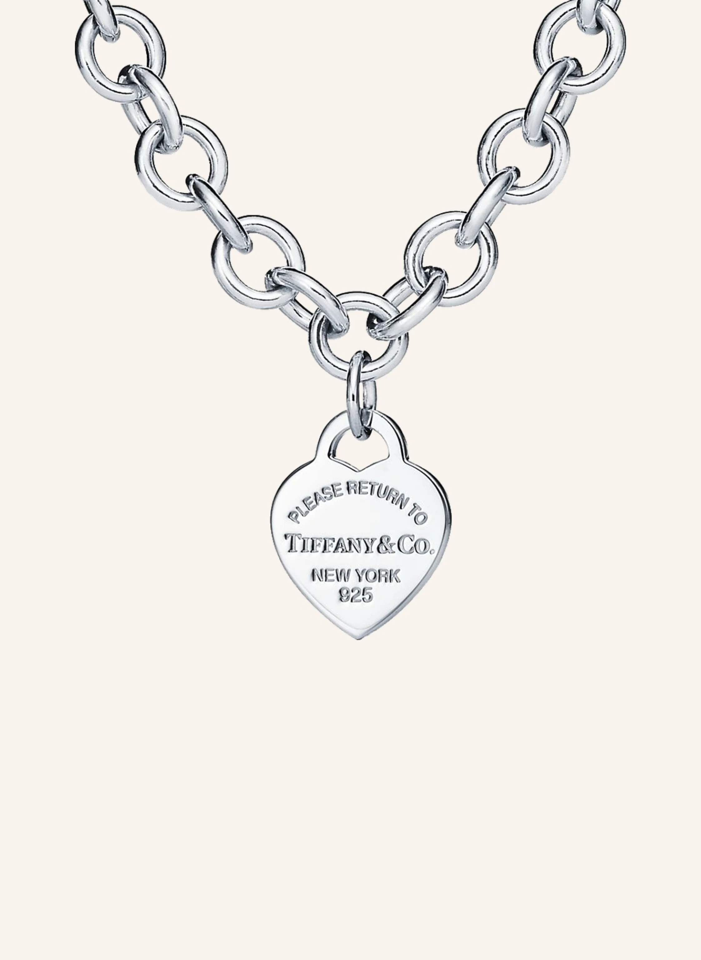 TIFFANY & Co. Return to Tiffany™ HALSKETTE aus Sterlingsilber