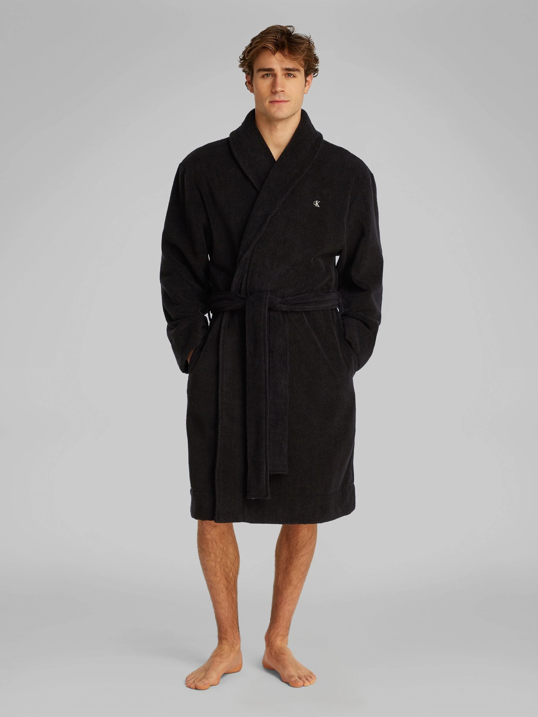 Calvin Klein 100% Cotton Terry Robe