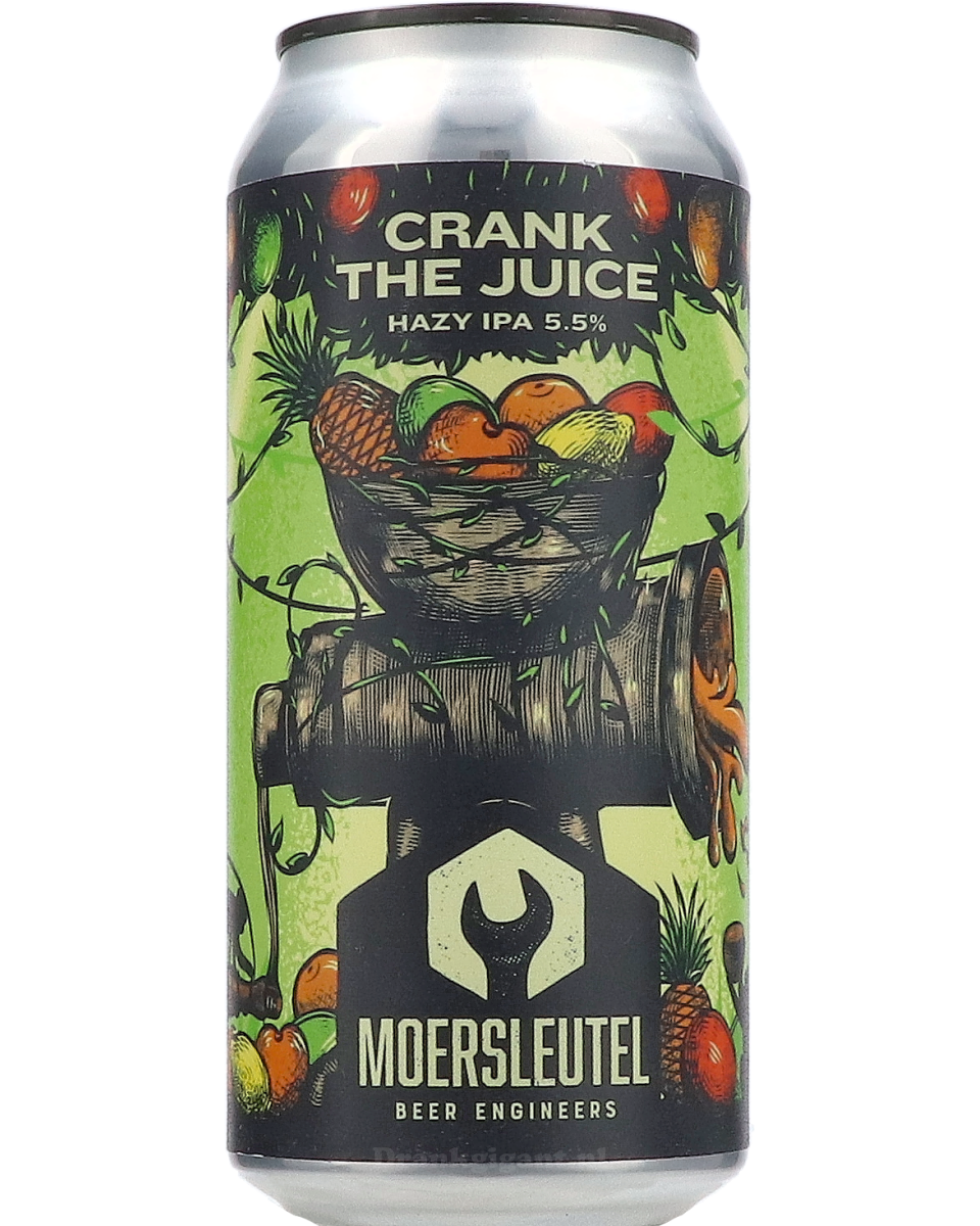 De Moersleutel Crank The Juice Hazy IPA 44 cl