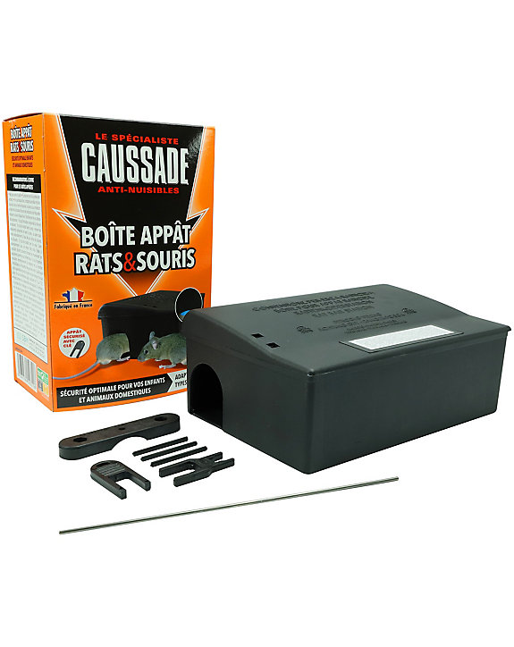 Boîte appat rat et souris Caussade