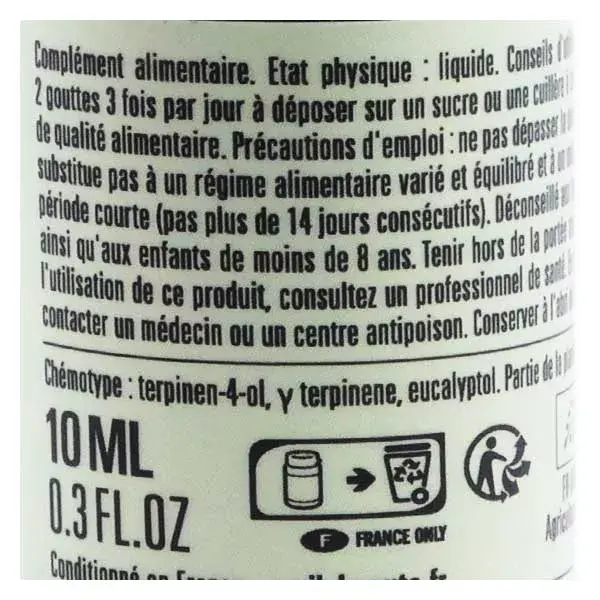 Óleo Essencial de Melaleuca Orgânico Avril 10ml