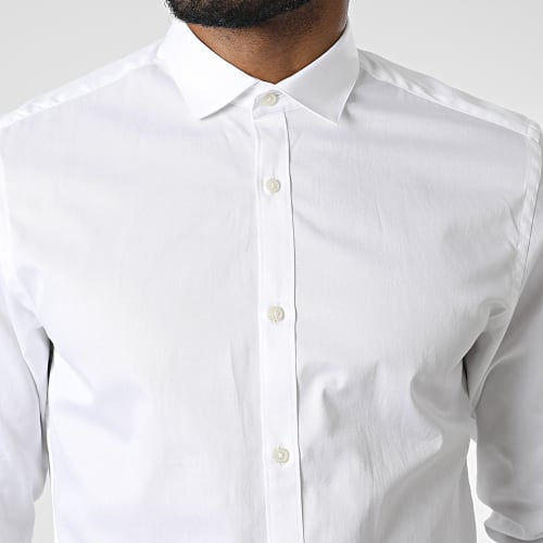 Chemise A Manches Longues Blacardiff Blanc