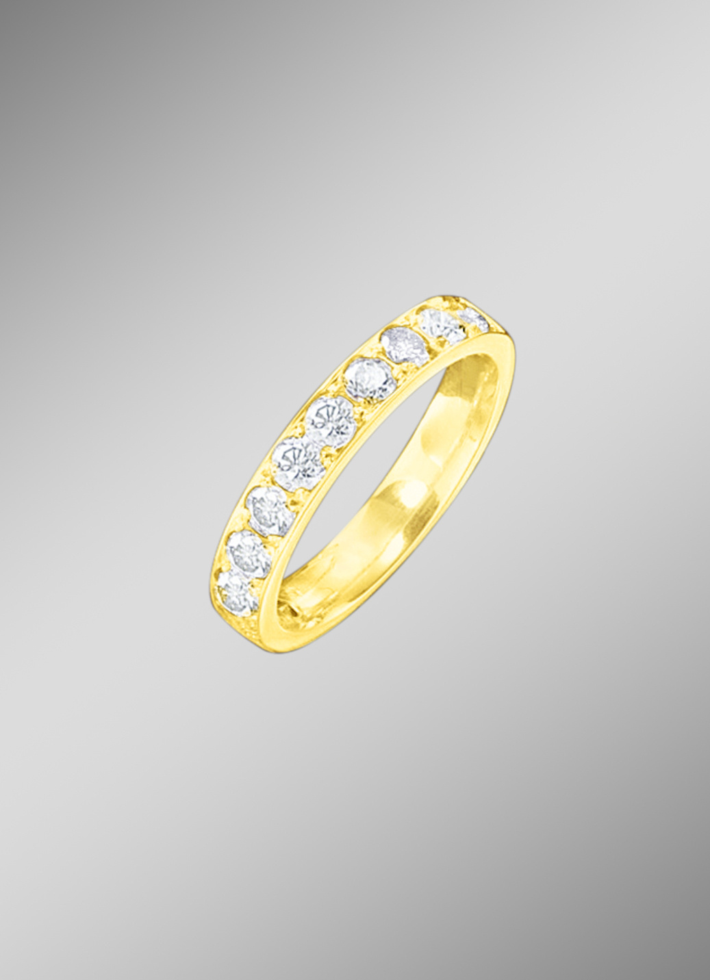 Memoire-Ring mit Brillanten