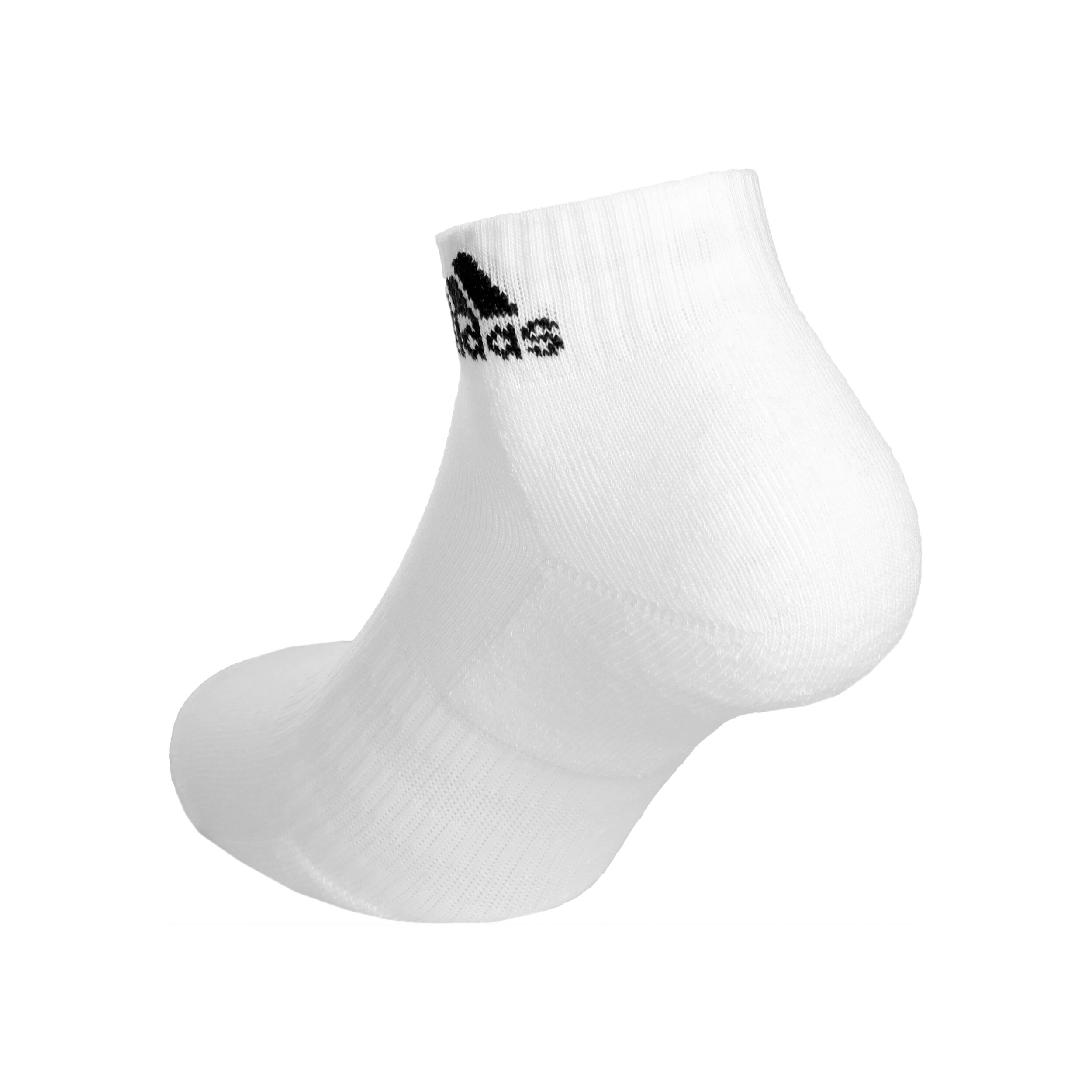 adidas Crew Sportswear Ankle Chaussettes De Sport Pack De 3 - Blanc , Noir