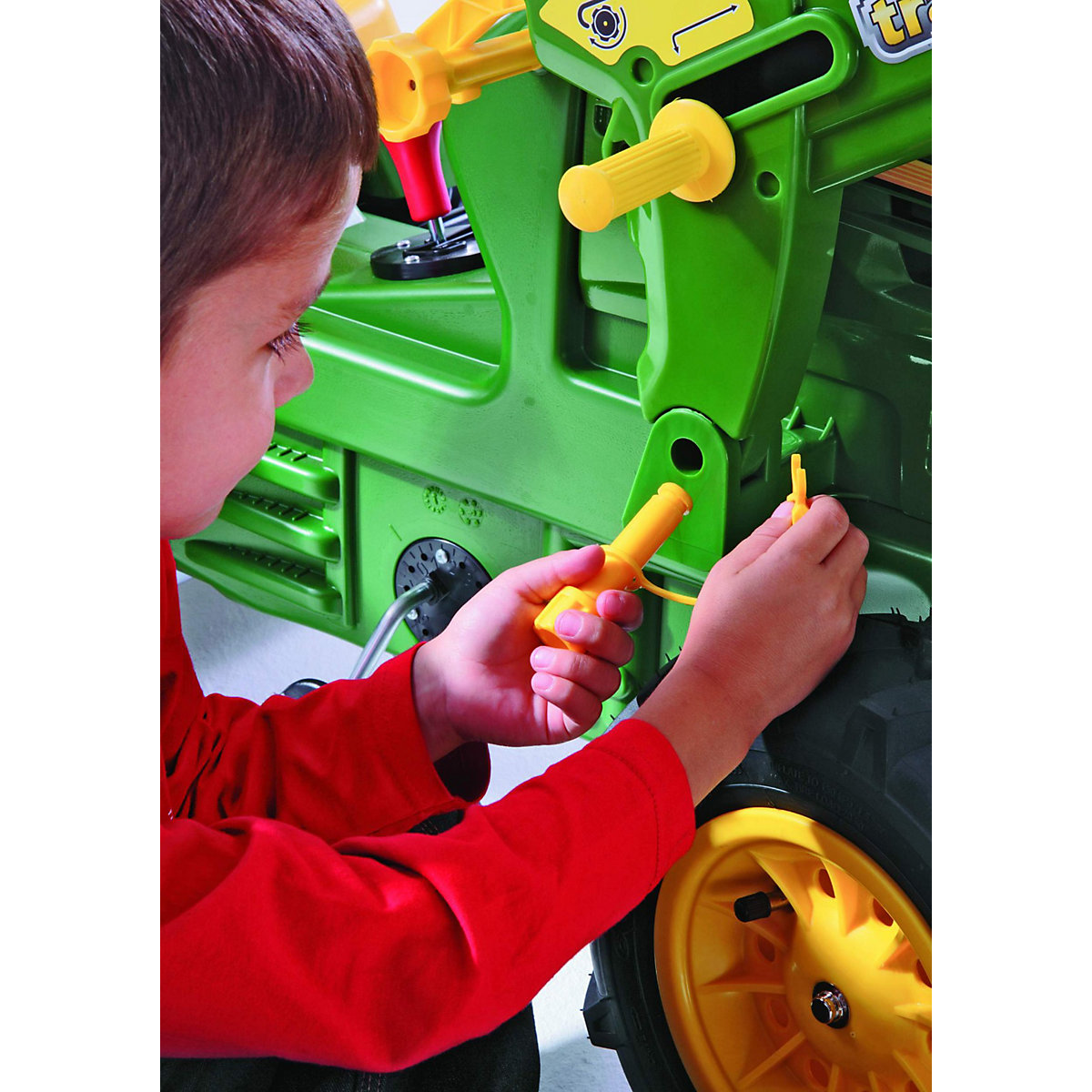 ROLLY TOYS Trator de pedal Rolly Farmtrac John Deere 7930