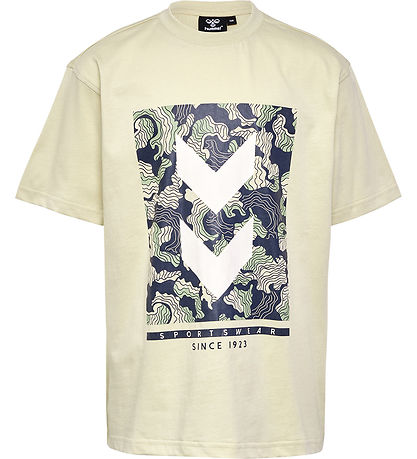 Hummel T-Shirt - hmlOlaf - Nebel