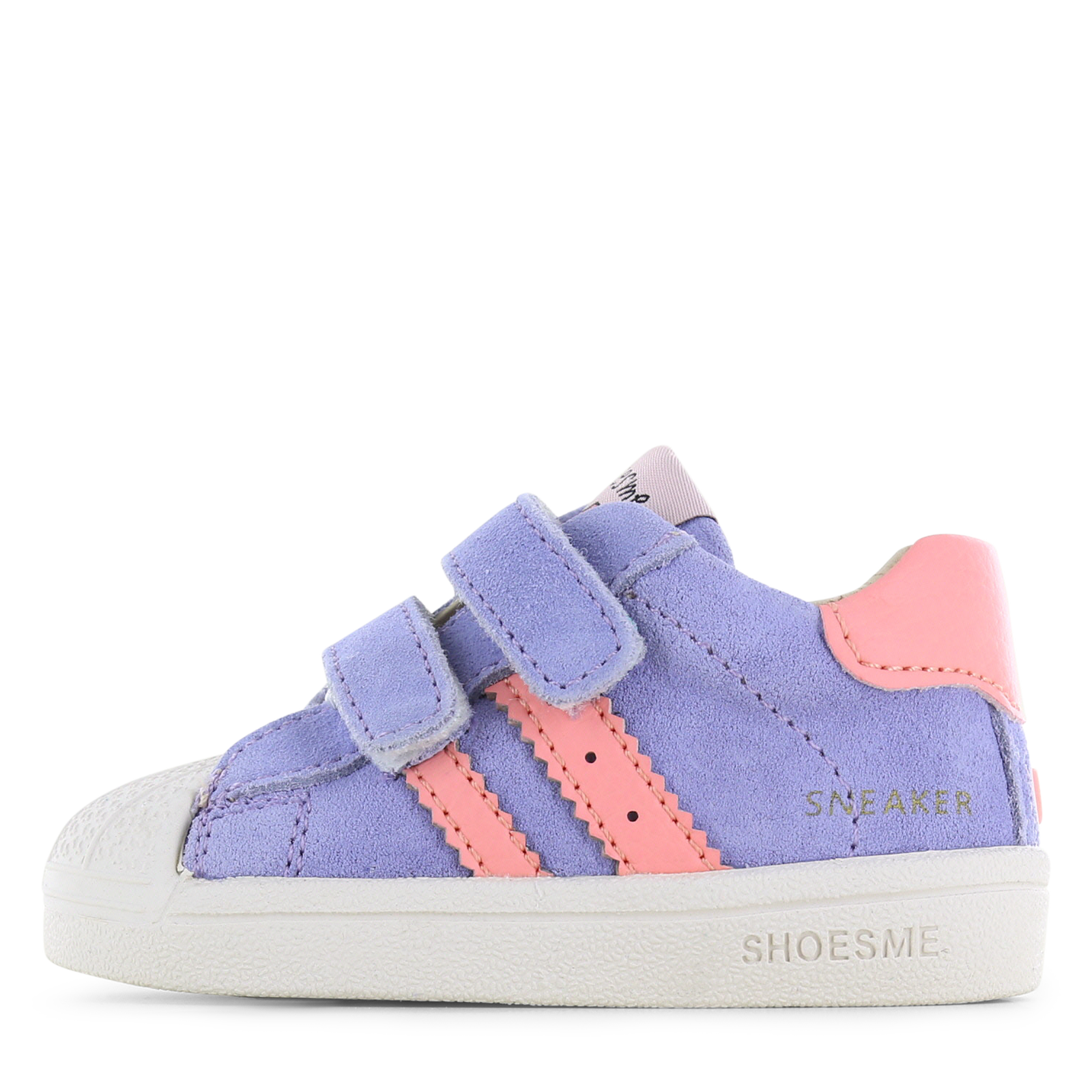 Shoesme lila sneakertje Microfiber leer, Suède | Meisjes schoenen