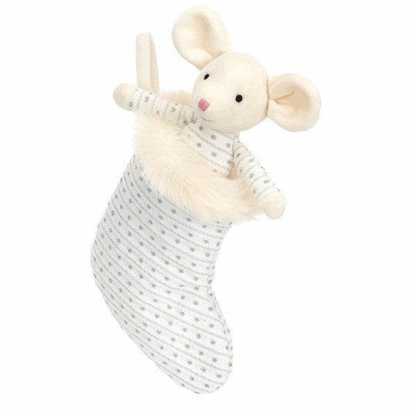 Shimmer Julesok Mus 20 Cm - Jellycat → Luksusbaby.dk
