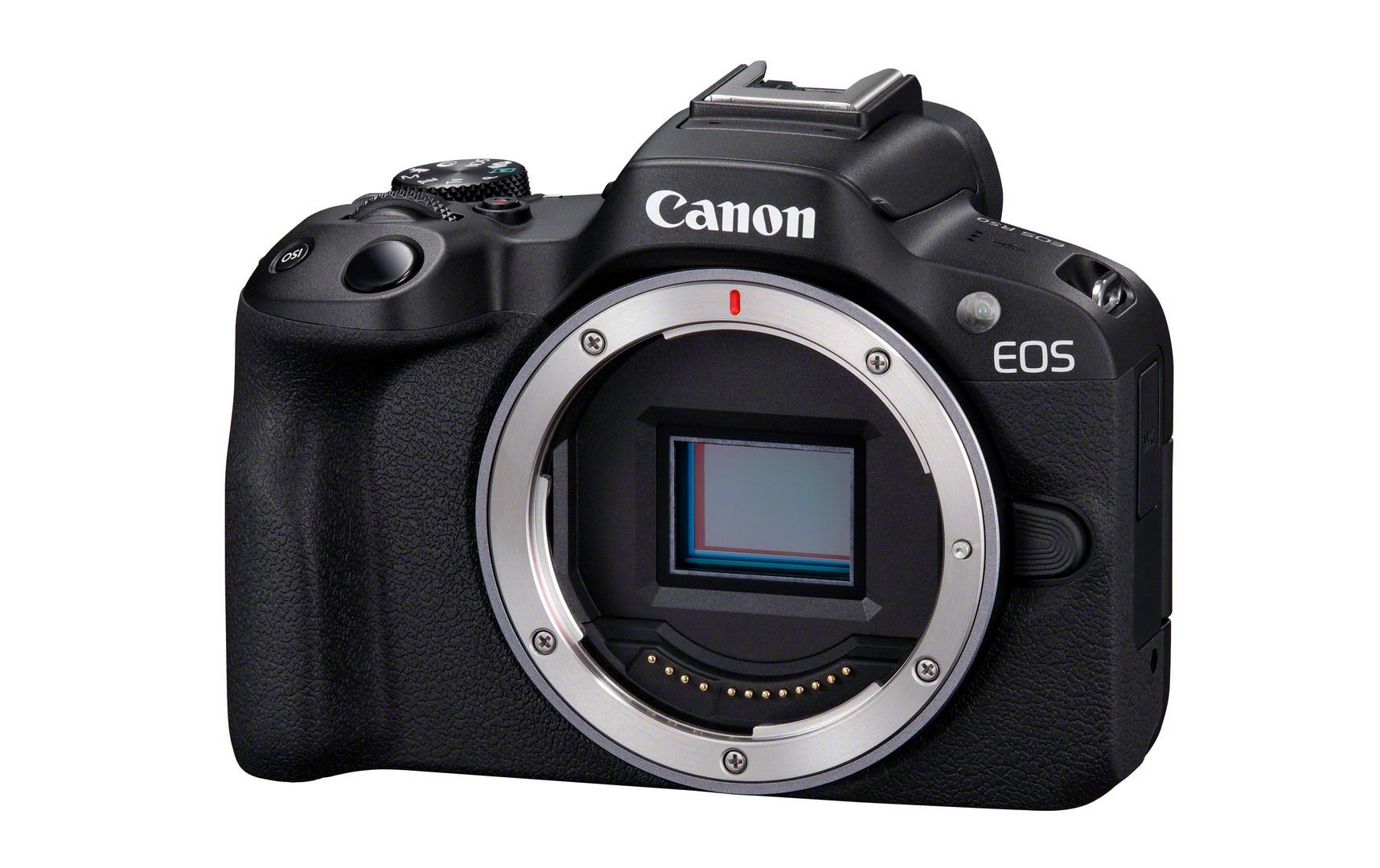 Fotokamera EOS R50 Kit RF-S 18-150 IS Schwarz<br>Perfekte Einstieg in die EOS R Reihe für aktive Content Creator