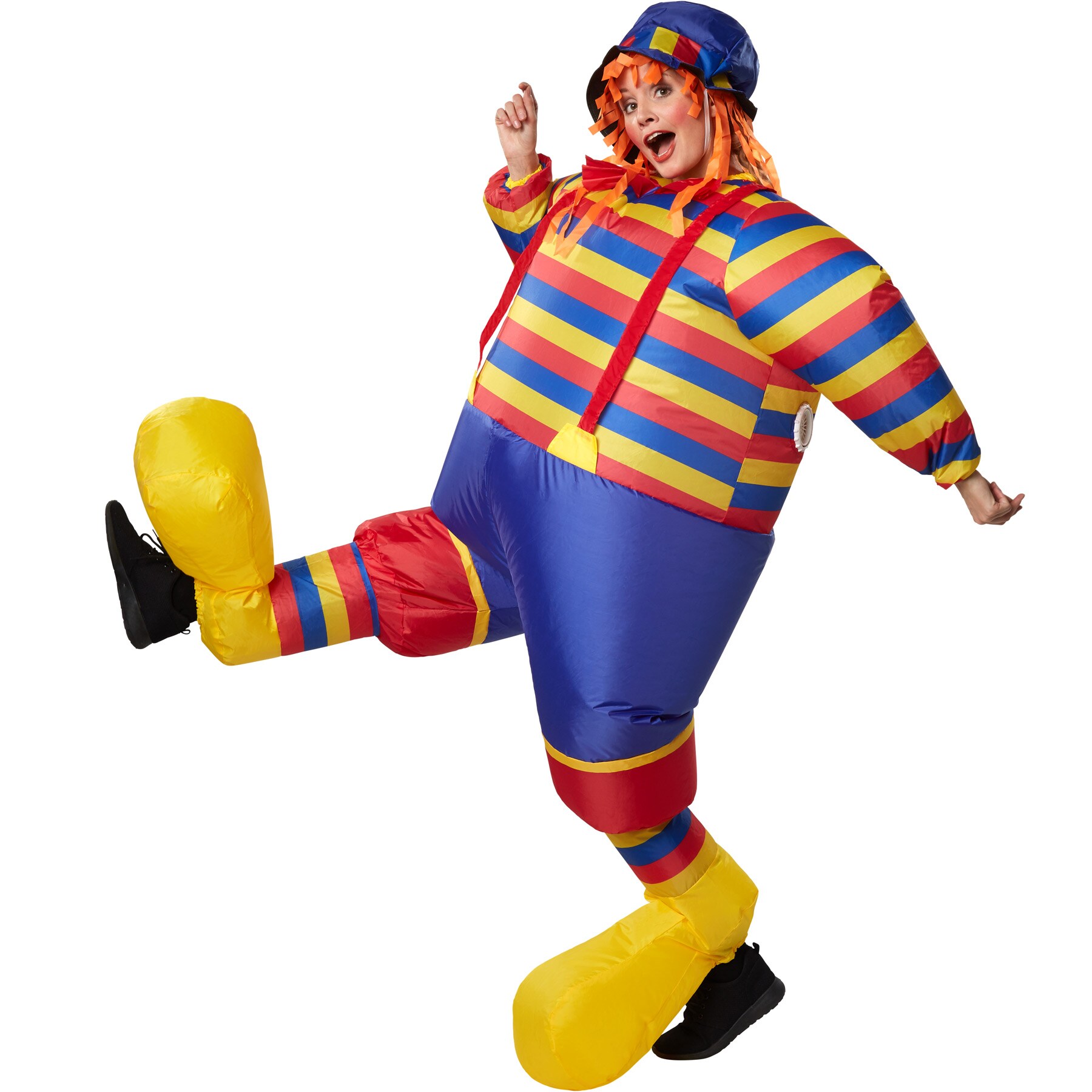 tectake® Aufblasbares Kostüm Clown