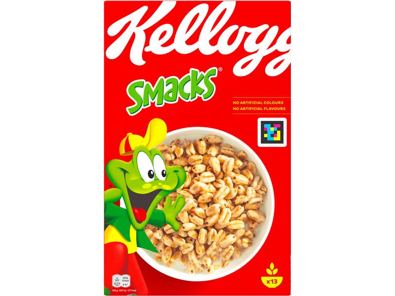 Kellogg's Cerealien Smacks 400 g Knusprig gerösteter Weizen