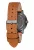 Nixon The Porter Leather Gunmetal / Charcoal / Taupe