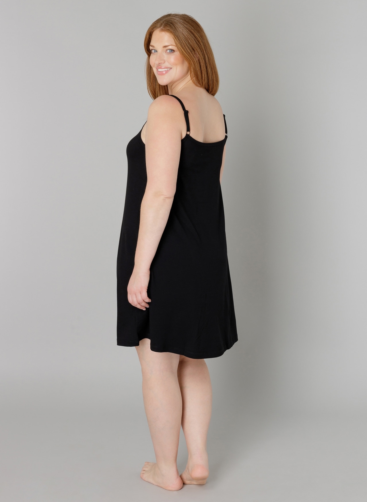 Base Level Curvy Trägerkleid »Alissa« Verstellbare Träger