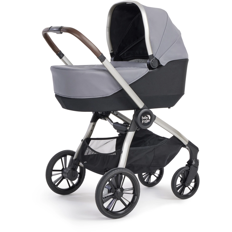 baby jogger Kinderwagen City Sights inkl. Babywanne Dark Slate und Wetterschutz